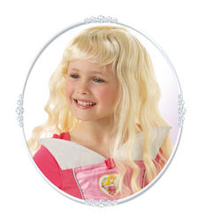 View Item Girls' Disney Princess Sleeping Beauty Blonde Wig Costume Accessory