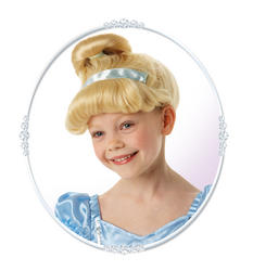 View Item Girls' Disney Princess Cinderella Blonde Wig Costume Accessory