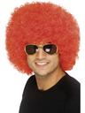 View Item Adults' Red Afro Wig