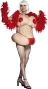 View Item Men's Fat Pat Stripper Fancy Dress Costume