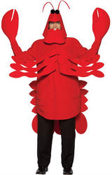 View Item Adult's Light Weight Lobster Costume