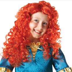 View Item Girl's Brave Merida Fancy Dress Wig
