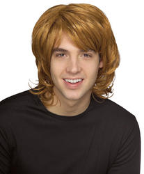 View Item Men's Blonde Shag Wig