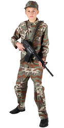 View Item Teen Action Commando Fancy Dress Costume