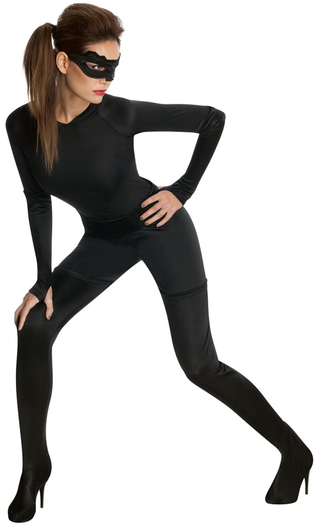 Damen Kostüm Catwoman Batman Superheld Halloween Kostüm Outfit eBay