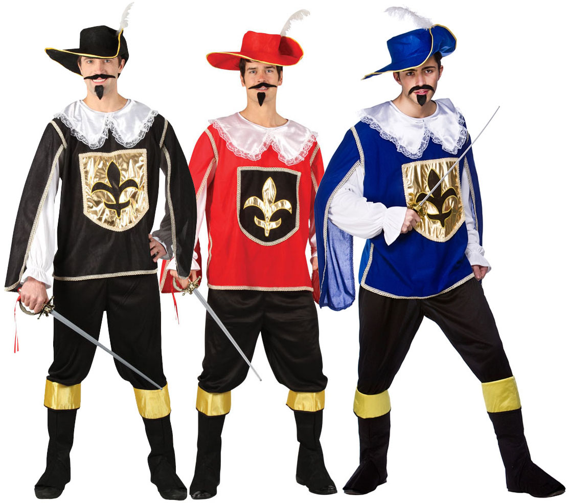 musketeers outfit adult Three