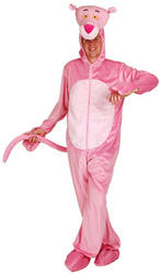 View Item Adults Pink Panther Plush Fancy Dress Costume