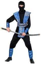 View Item Teen Ninja Master Fancy Dress Costume