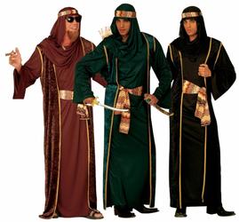 View Item Mens' Arabian Sheik Fancy Dress Costume