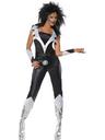 View Item Ladies' Glam Rock Chick 1970s Fancy Dress Costume