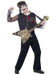 View Item Boys' Teen Death Rocker Fancy Dress Costume