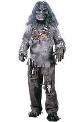 View Item Kids' Complete Zombie Halloween Fancy Dress Costume