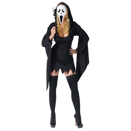 Scream Movie Halloween Fancy Dress Mens Ladies Boys Kids Costumes