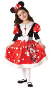 View Item Girls' Minnie Mouse Winter Wonderland Fancy Dress Costume
