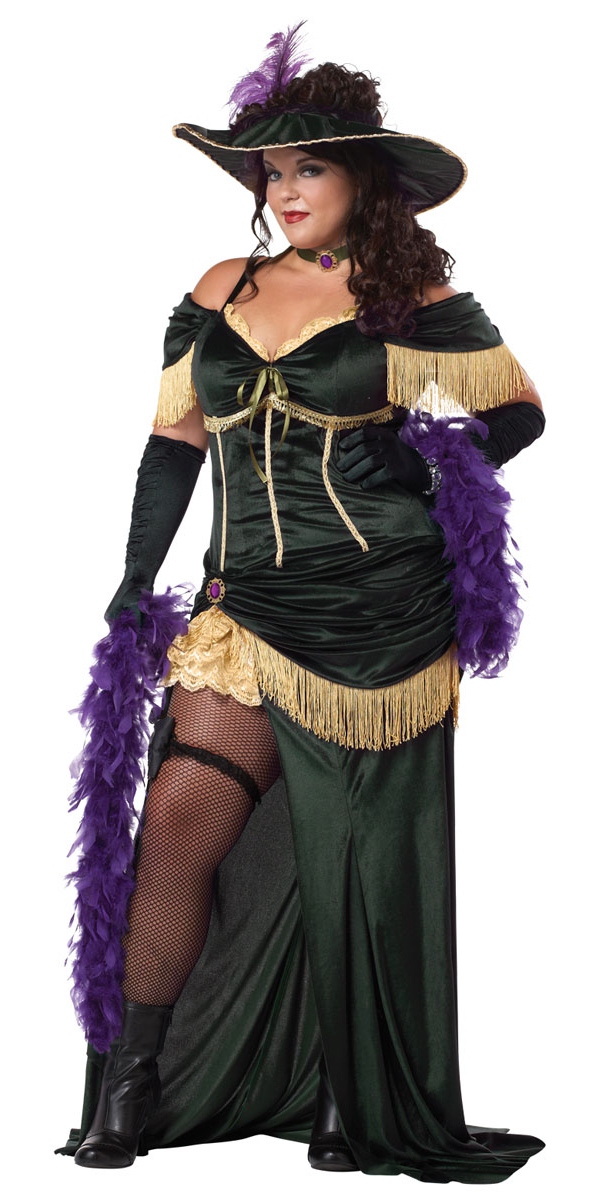 fancy dress costumes saloon girl