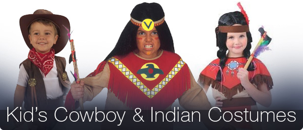 Cowboy and Indian Costumes