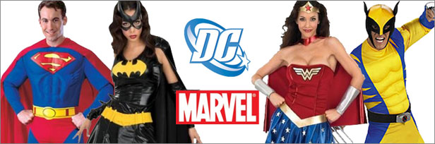 Super Hero Fancy Dress Costumes