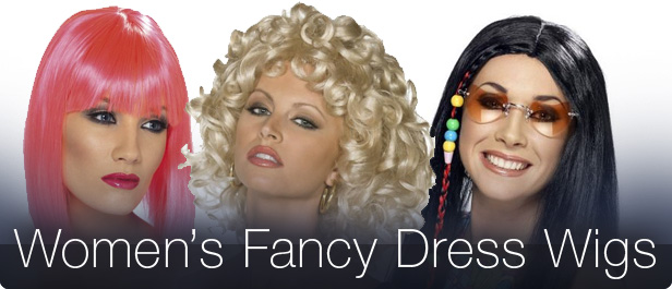 Ladies' Fancy Dress Wigs