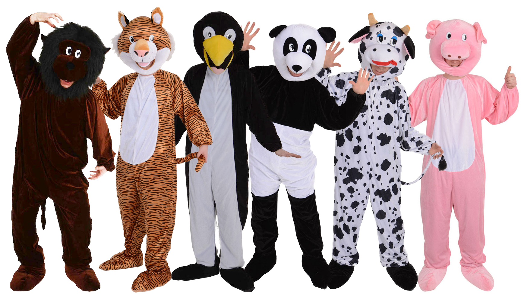 deluxe-mini-mascot-animal-costumes-jungle-zoo-farmland-unisex-fancy