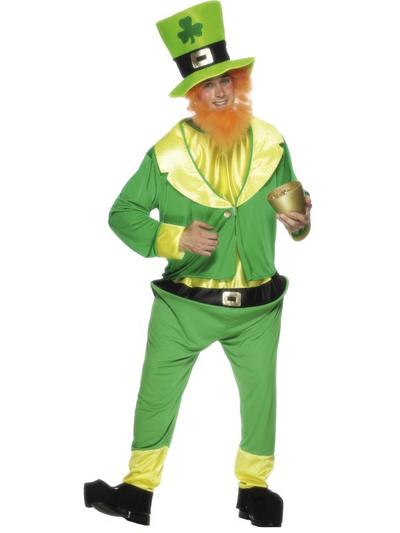 Adults' Leprechaun Fancy Dress Costume