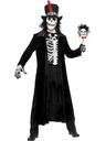 View Item Men's Voodoo Skeleton Halloween Fancy Dress Costume