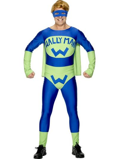 Men's Wallyman Stag Party Fancy Dress Costume