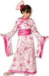 View Item Girl's Asian Princess Geisha Fancy Dress Costume