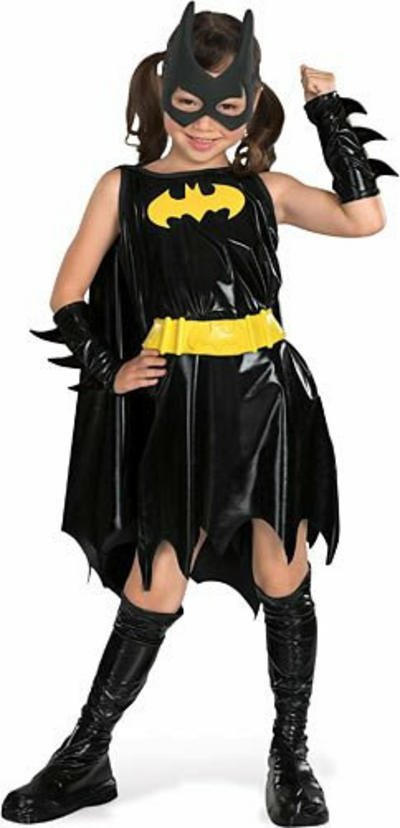 View Item Kids' Deluxe Batgirl Fancy Dress Costume