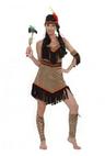 View Item Ladies' Red Indian Fancy Dress Costume
