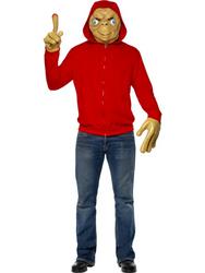 View Item Adults' E.T Alien Fancy Dress Costume