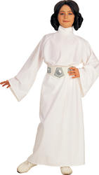 View Item Girls' Star Wars Princess Leia Fancy Dress Costume