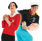 Popeye Fancy Dress Costumes