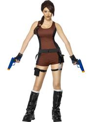 View Item Ladies' Lara Croft Tomb Raider Underworld Fancy Dress Costume