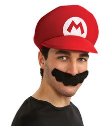 View Item Super Mario Hat & Moustache Kit