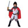 View Item Boy's Medieval Richard The Lionheart Knight Fancy Dress Costume