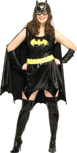 Sexy Velvet Batgirl Costume