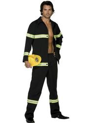 View Item Men's Fever Fireman Fancy Dress Costume