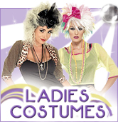 Ladies 80's Fancy Dress Costumes