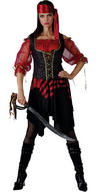 View Item Ladies' Swashbuckler Pirate Fancy Dress Costume