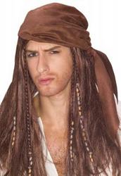 View Item Adults' Caribbean Pirate Wig
