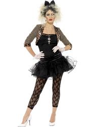 View Item Ladies 80s Madonna Esque Wild Child Fancy Dress Costume