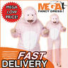 View Item Adults' Pink Pig Fancy Dress Costume