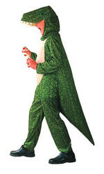 View Item Kid's Green Dinosaur Fancy Dress Costume