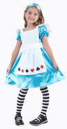 View Item Girl's Alice Fancy Dress Costume