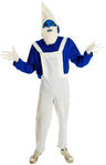 View Item Adult's Blue Gnome Fancy Dress Costume