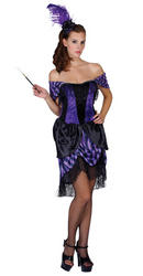 View Item Ladies' Sassy Saloon Girl Western Fancy Dress Costume
