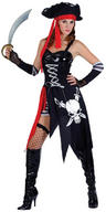 View Item Ladies' Buccaneer Beauty Pirate Costume