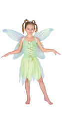 View Item Girl's Neverland Fairy Tinkerbell Fancy Dress Costume