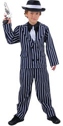 View Item Boy's Chicago Gangster Fancy Dress Costume