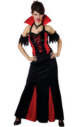 View Item Ladies' Bloodthirsty Vampiress Fancy Dress Costume